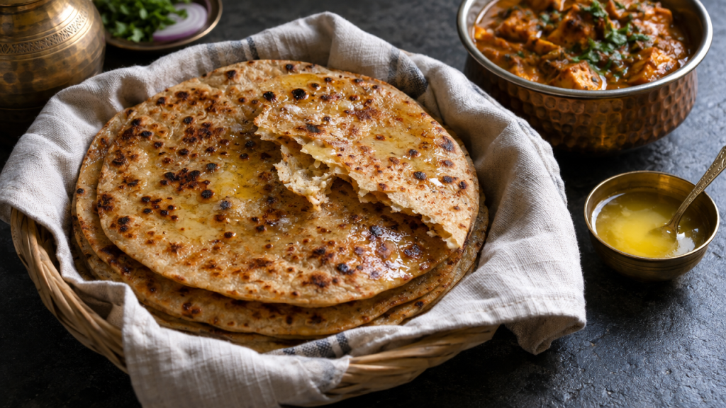 Psyllium husk keto chapati