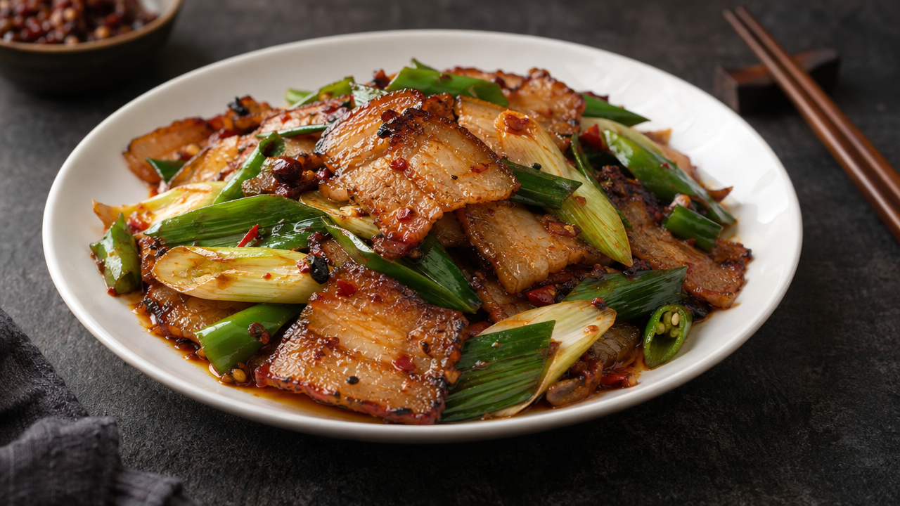 Twice Cooked Pork ingredients